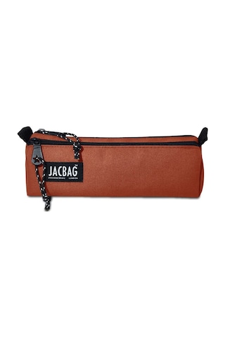 Jacbag Dual Prime İki Bölmeli Üçgen Kiremit Kız Çocuk Kalem Çantası Çok RENKLİ
