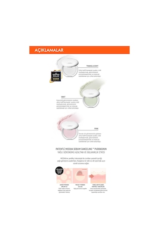 Missha Airy Pot Pressed Powder Matlaştırıcı Transparan Ultra Hafif Sıkıştırılmış Pudra 8 G-  Translucent