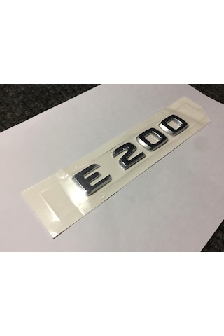 Mercedes E200 Tip Yazısı