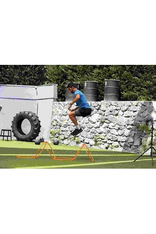 Slazenger Hız Ve Çeviklik Antrenman Merdiveni 6'Lı Çok Renkli