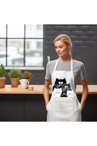 Şapşik Önlük Çok Amaçlı Kullanıma Uygun Önlük