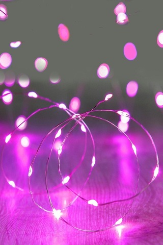 Peri Led 3 Metre Pilli Pembe Renk Dekoratif Aydınlatma Pembe