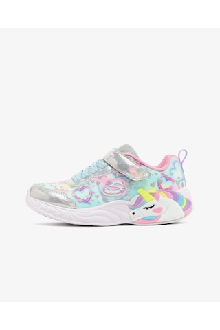 Skechers Unıcorn Dreams Heart Sparkles Işıklı Kız Çocuk Spor Ayakkabı 303063l 303063l Smlt Smlt