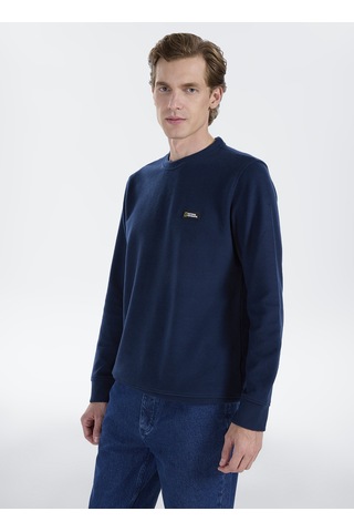 National Geographic Lacivert Erkek Sweatshirt N6wm-swt4103