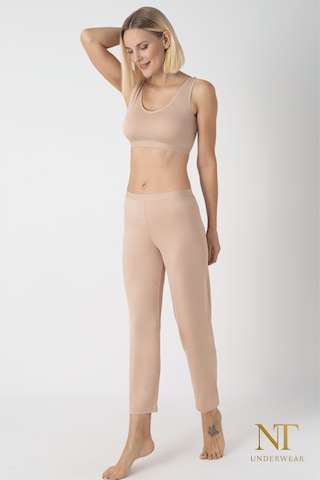 Nt Underwear Bambu İçlik Pantolon Astarı Bej - Ten
