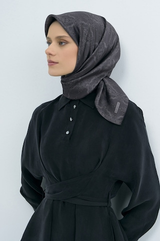 Armine Saf İpek Sura Eşarp-2026 İlkbahar-yaz- 952200d Antrasit