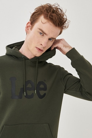 Lee Kapüşonlu Regular Fit Zeytin Erkek Sweatshirt L212021308 Zeytin