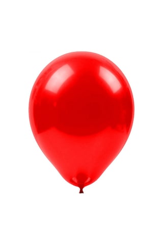 Metalik Kırmızı Balon 10'Lu Paket