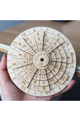 Ahşap Yapboz Oyuncakları Zor Matematik Zeka Bulmacası Dijital Plak Çevirici Doğum Günü Hediyesi Yetişkinler Ve Çocuklar İçin Diğer