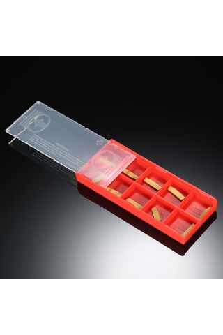 Ximistore9 10 Adet Mgmn200-g 2mm Genişlikli Karbür Uç - Mgehr/mgıvr Torna Frezeleme Ve Kesme Takımı