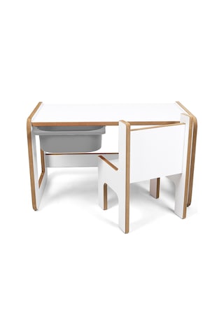 Çocuk Oyun, Aktivite Ve Etkinlik Masası, Beyaz-gri, 18mm 1.sınıf Beyaz - Gri