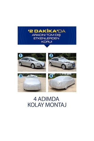 Gri, Bmw 5 Serisi 520i Oto Branda, Araba Brandası, Koruma Örtüsü, Toz Ve Su Geçirmez, Sağlam Kumaş Gri