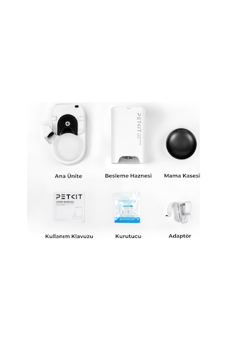 Petkit Yumshare Solo Kameralı Akıllı Mama Kabı 3 L