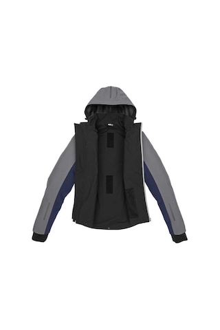 Spıdı Hoodıe H2out Iı Ceket Gümüş - Mavi