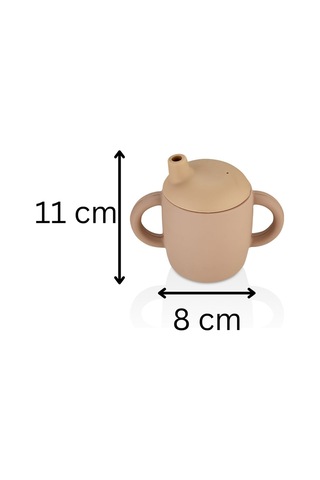 Silikon Bebek Bardağı - Moka Mocca