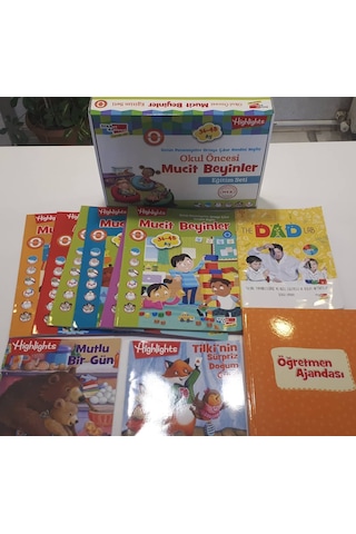 Okul Öncesi Mucit Beyinler Eğitim Seti 36-48 Ay
