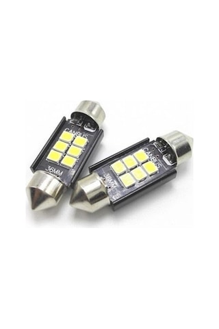 36mm Sofit 6 Smd 3030 Chip Led Ampul Aktif Canbus Femex
