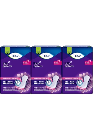 Tena Lady Protect Mesane Pedi Maxi Night Geceye Özel 36 Adet