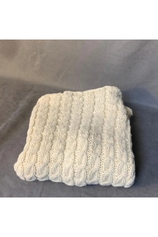 Uretti - Kadir 7704 - El Örgüsü Unisex Çocuk Yün Hırka - 8 / 10 Yaş Bej