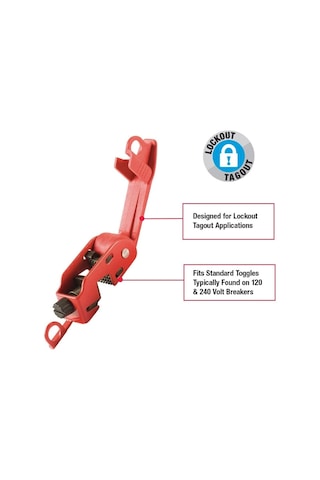 Master Lock 493b Kırmızı Elektrik Kutusu Devre Kesici Kilitleme,