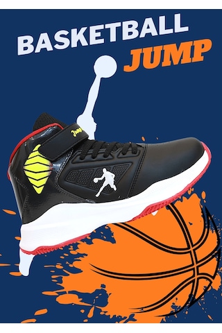 Kidessa 1755-29196 Ultra Hafif Anatomik Tabanlı Unise Siyah Kırmızı Çok Renkli