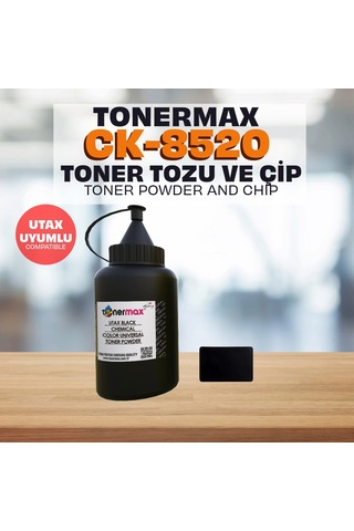 Utax Ck-8520 Toner Tozu Ve Çipi - Siyah / P C2480i / P-c2480i