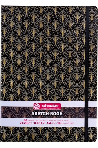 Talens Art Creation Deco Sketch Book Eskiz Defteri 140 Gr 21x29.7 Cm 80 Yaprak 9314153m