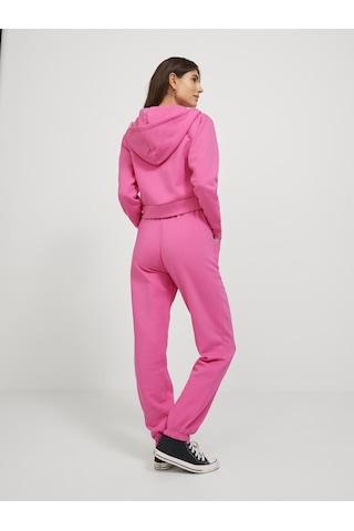 Jack & Jones Kadın Logolu Sweat Pantolon - Abbie - 12223960 Carmine Rose Çok Renkli