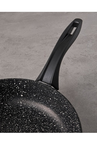 Granada Alüminyum 2 Parça Tava Seti 24-28 Cm Siyah Siyah