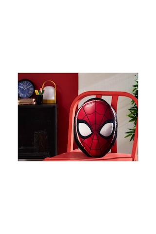 Özdilek Lisanslı Dekoratif -spiderman- Kırlent Yastığı 35x40 Kırmızı