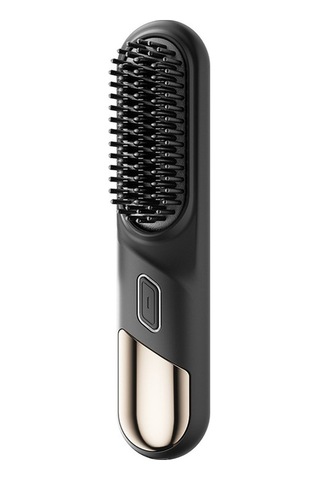 Eternal Luck Negatif İyonlarla Yüklü Kablosuz Saç Düzleştirme Tarağı Siyah