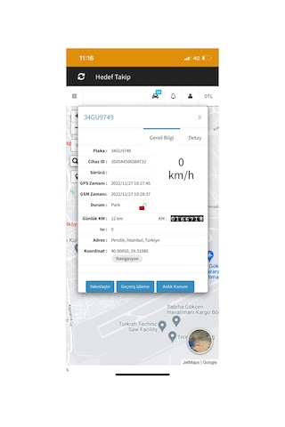Araç Takip Cihazı Sim Kart  Dahil