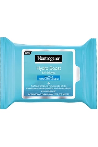 Neutrogena Hydro Boost Makyaj Temizleme Mendili 25'li