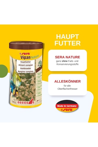 Sera Vipan Nature 1000 Ml 210 Gram
