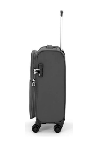 Pierre Cardin Ultra Light Hafif Lüx Kumaş Kabin Boy Valiz Antrasit 04pc4200 Antrasit