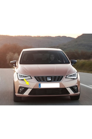 Seat İbiza 2018-2023 Ön Tampon Çeki Çekme Demiri Kapağı 6F0807241