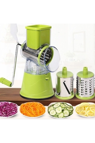 Maoyaya Tutma Kollu Çevirmeli Pratik Rulo Rende Açık Yeşil Açık Yeşil