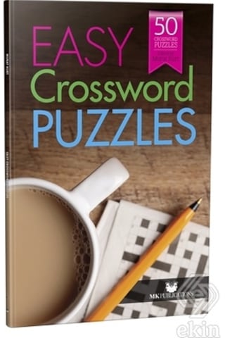 Easy Crossword Puzzles - İngilizce Kare Bulmacalar (Başlangıç Seviye)- MK Publications
