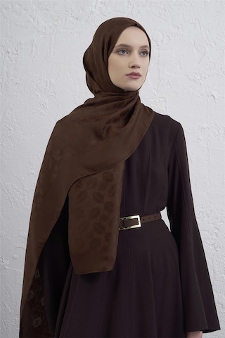Armine Visse Şal 2 10 Kahverengi