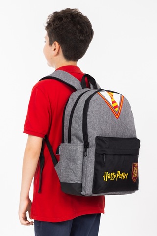 Necati Çanta Harry Potter Lisanslı İlkokul Sırt Çantası gri