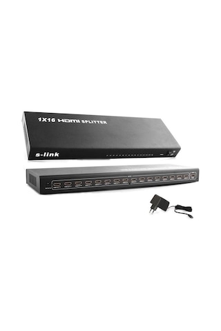 S Link Sl Lu626 16 Port Hdmı 1080P 3D Splitter Çoklayıcı