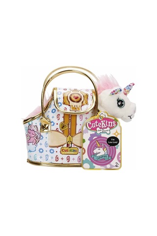 10873 Cutekins Taşıma Çantalı Peluş Unicorn Lou Lou -sunman Belirtilmemiş