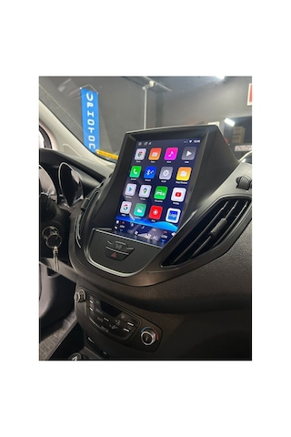 For-x Ford Courier Tesla-alt Paket 2015-2023 -9.7''android Gerçek 4+64 Gb Ram / 4 Çekirdek 1.6ghz / Wıfı 5.0ghz / Bt 5.4-kablosuz Carplay-ahd Hd Geri Görüş Kamera 9.7''