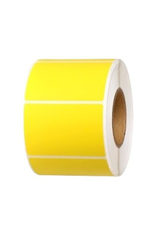 Elitrulo Barkod Etiketi 30x50 Termal SARI - 1000 Adet