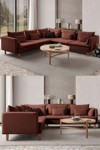 Flexy L Köşe Takımı Kiremit