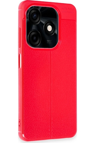 Cosmotex Newface Tecno Spark Go 2024 Kılıf Auto Focus Kapak - Kırmızı
