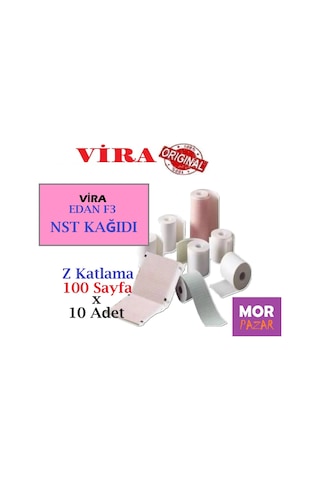Edan F3 Nst Kagıdı 151 Mm X 90 Mm Z Katlama 100 Sayfa X 20 Adet