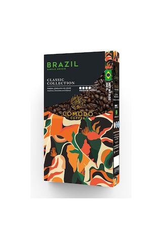 Comodo Coffee Brezilya Çekirdek Kahve 4 x 250 G