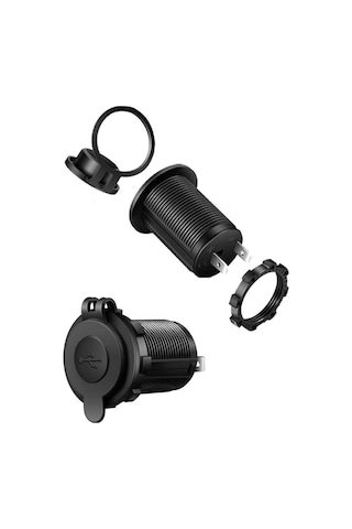 Aghbilgisayar 2 Usb Şarj Soketi Güç Çıkışı 1A - 2.1A Su Geçirmez Tekne Araba 552308270