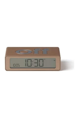 Lexon Flip Mini Şarj Edilebilir Alarm Saat Dore Altın